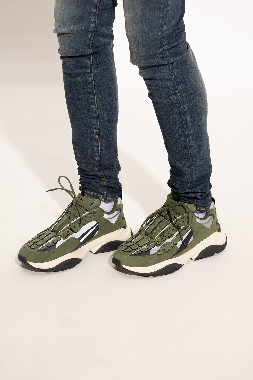 Green 'Bone' sneakers Amiri - SchaferandweinerShops KR Green 'Bone' sneakers Amiri - SchaferandweinerShops KR